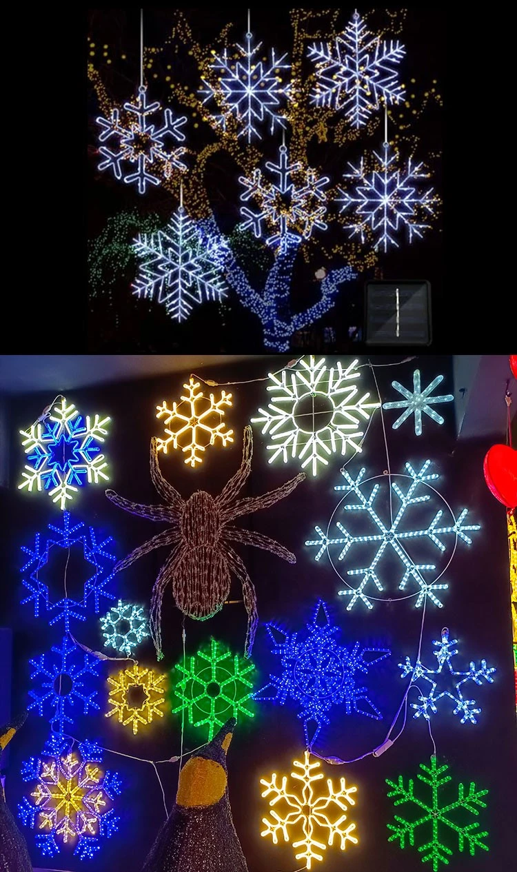 Snowflake lights Snowflake lights